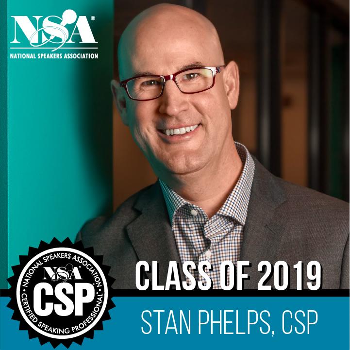 Stan Phelps - Certified Speaking Professional