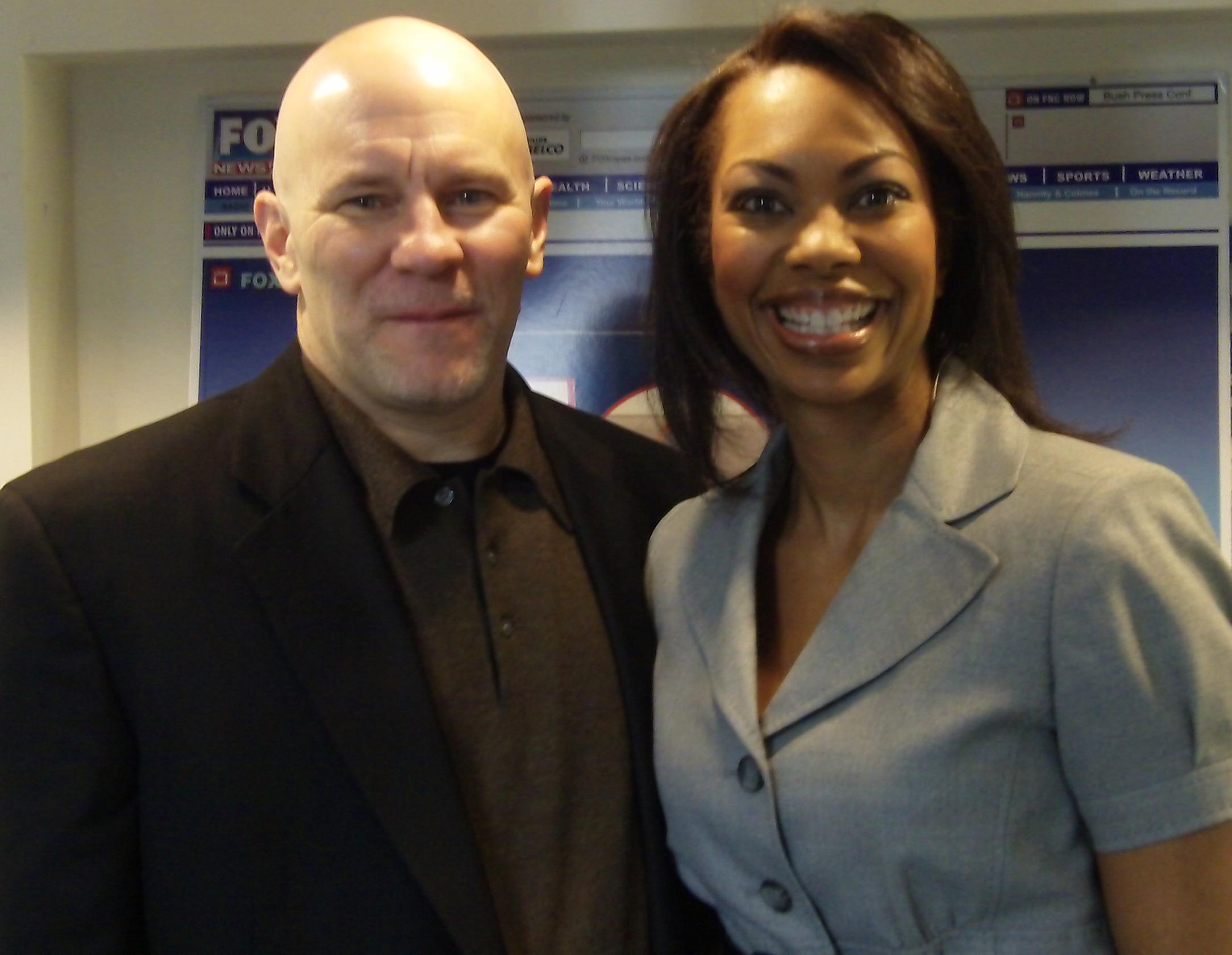 Jim with Harris Faulkner @ FOX
