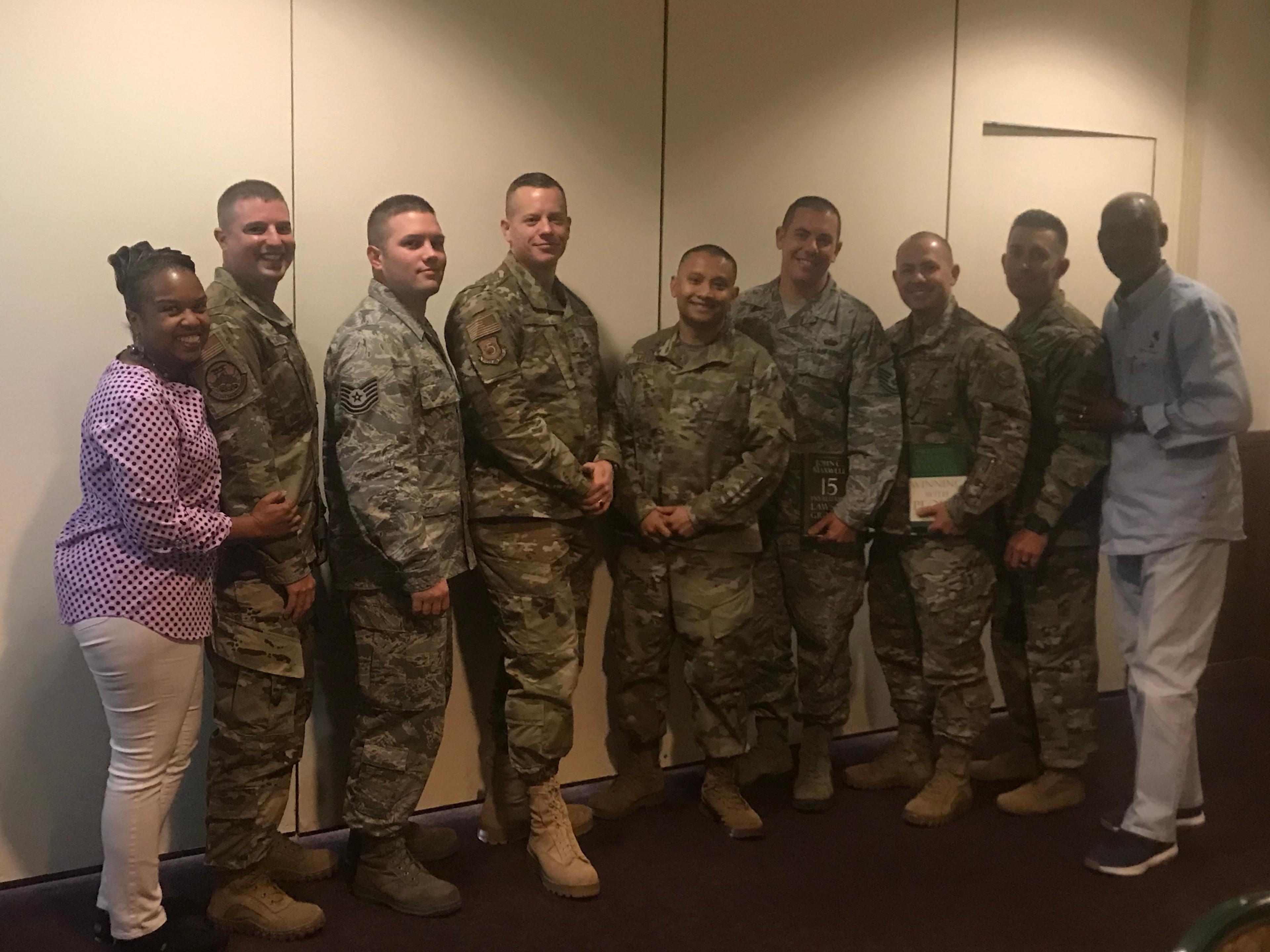 Yokota Air Base, Japan, Talk Leadership with First Sergeant Council