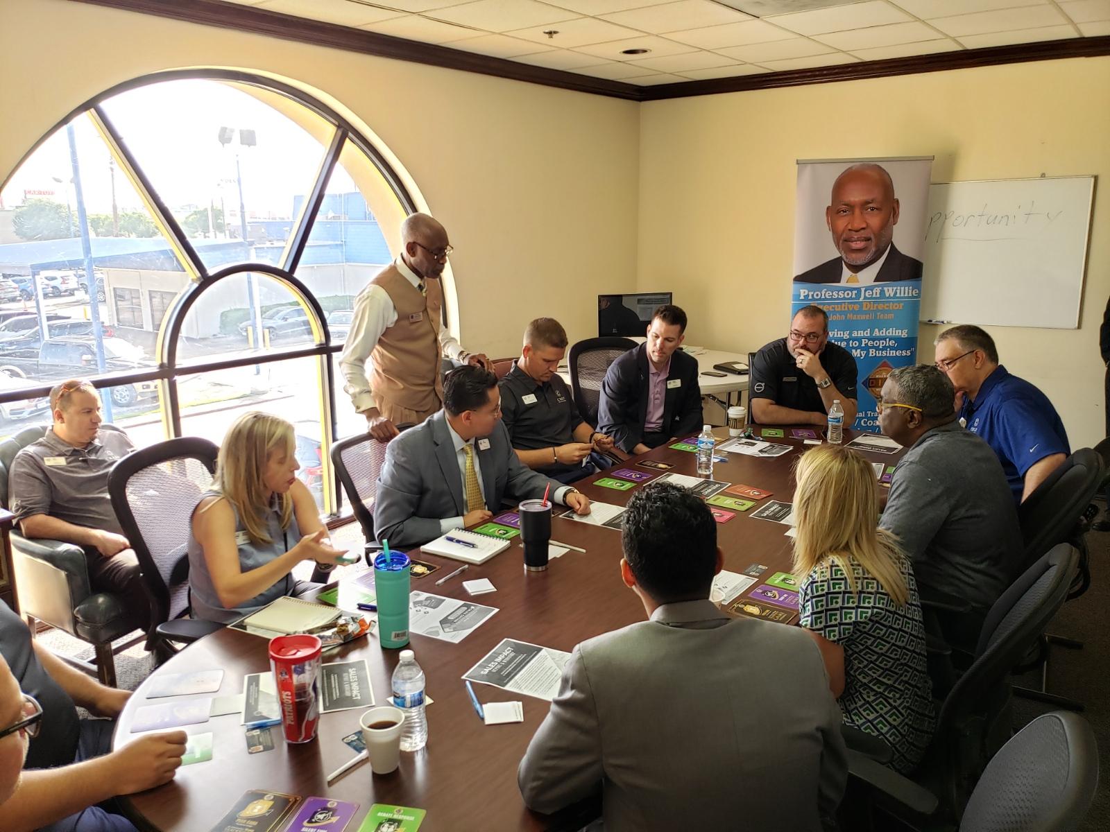 Crest Volvo Sales Leadership Roundtable with Sales Associates