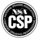 Received Nsa Certified Speaking Professional™ received NSA - Certified Speaking Professional™